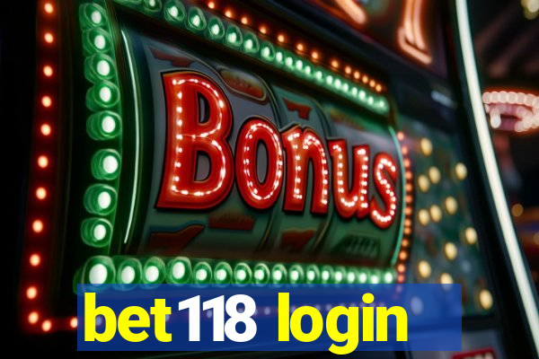 bet118 login